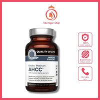 AHCC Mỹ- Kinoko Platinum 750mg 60v Tăng cường hệ miễn dịch, hỗ trợ ức chế, loại bỏ HPV