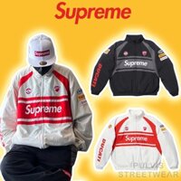 ⚡️[Hight Quality] - Áo Khoác Gió Supreme x Ducati Track Jacket Black/Light Grey, Áo khoác gió sup, Áo gió nam