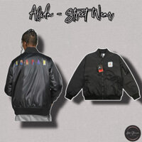 ⚡️[Hight Quality] Áo Khoác Jordan DNA SatIn Jacket - Điểm Nhấn Logo 7 Màu Thiết Kế Đơn Giản Nhưng Mạnh Mẽ Nam Nữ
