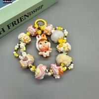 Ahmed Đổ Xô Crybaby Móc Khóa, Silica Gel Sang Trọng Bóng Đầm Búp Bê Móc Khóa, Sáng Tạo Màu Kẹo Handmade Túi Quyến Rũ Hoạt Hình Dây Chuyền Điện Thoại Trang Trí