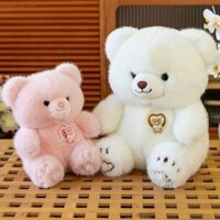 Ahmeduib Gấu Đồ Chơi Thú Nhồi Bông, Đồ Chơi Sang Trọng Gấu Mô Phỏng Lông Tơ, Đồ Chơi Ngủ Cho Bé Bộ Sưu Tập Hoạt Hình Bông PP Gấu Nhồi Bông Búp Bê Sang Trọng Trẻ Em Cô Gái