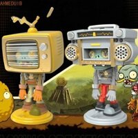 Ahmeduib Plants Vs Zombies Khối xây dựng Đồ chơi, Phiên bản Q may mắn ngẫu nhiên Plants Vs Zombie Anime Hình, Bộ sưu tập thời trang Phim hoạt hình Ins Plant Zombie Nhân vật hành động Quà tặng sinh nhật