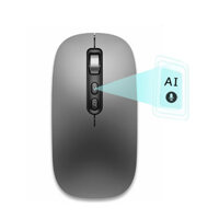Ai Smart Voice Mouse Speech to Text Mouse Chuột Bluetooth không dây 2.4G có thể sạc lại cho Windows Laptop Chuột gõ giọng nói