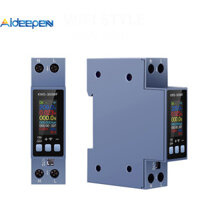 Aideepen KWS-303L 0.96 inch Màn hình màu TFT 8 trong 1 điện áp đa chức năng và đồng hồ đo điện áp dòng điện AC 85 ~ 290V 0 ~ 40A