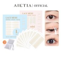 Aietia Miếng dán mí mắt đôi ren không keo không dấu vết Miếng dán làm đẹp vô hình lâu trôi Dính tiếp xúc với nước