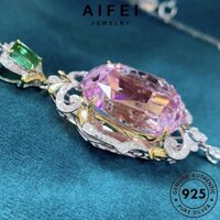 AIFEI JEWELRY quả chuyền thật sức tinh trứng bản quốc đại dây phụ trang vòng phóng kim thể nữ thời cổ bạc hình nguyên 925 cương kiện hàn hồng N1400