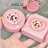 Aili Paradise Cushion má hồng phong cách Instagram phong cách Hàn Quốc Mới Nhẹ Nhàng tự nhiên thuần khiết trái tim cô gái dễ thương má hồng bùn 12.28