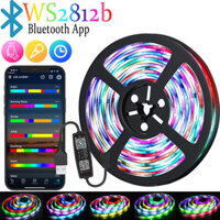 AILIYA Dải đèn LED ws2812b không khí để bàn ánh sáng dải đèn mềm USB đầy màu sắc