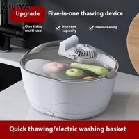 AILIYA Máy rã đông bốn trong một cho máy rã đông thực phẩm nhà bếp gia đình, giữ tươi, chống bụi và tan băng tiện lợi