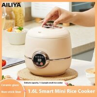AILIYA Nồi cơm điện Mini 1-2 người hộ gia đình thông minh đa chức năng nồi cơm điện nhỏ ký túc xá