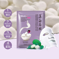 Aimei 1 Yizhichun Mặt nạ Protein lụa chống nhăn Miếng dán dưỡng ẩm dưỡng ẩm 10 miếng Mặt nạ đóng hộp / 2.25 Mango