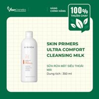 AINHOA SKIN PRIMERS ULTRA COMFORT CLEANSING MILK / SỮA RỬA MẶT SIÊU THOẢI MÁI