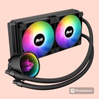 AIO 2 Fan - Rad 240 - LED RGB Vô Cực - Rẻ Nhất Sàn - 2 Màu - Mới 100% - FullBox - Tản Nhiệt Nước