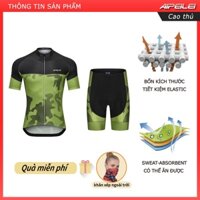 AIPEILEI Nam đi xe đạp Jersey Áo đi xe đạp đường bộ với Yếm đi xe đạp Quần short đi xe đạp Bộ quần áo dành cho nam