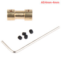 Aiqinhaimaoyi Sleeve Khớp Nối Động Cơ Trục Nối Bằng Đồng Thau 2-6Mm Ống Nối Khớp Nối Cứng