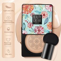 Air Cushion Foundation BB Cream Mushroom Head Makeup CC Cream Kem che khuyết điểm Làm trắng da Chống thấm nước Làm sáng da mặt nền tông màu