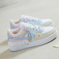 ◆♨♗Air Force One Giày nữ Macaron mùa xuân và thu tăng sinh viên ban thường thể thao trong triều Phiên bản tất cả