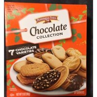 [Air, Hàng Mỹ] Bánh quy socola Pepperidge Farm Cookies Chocolate Collection 7 Chocolate Varieties 31 cái của Mỹ