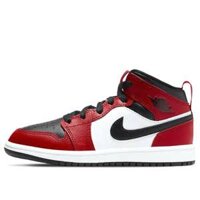 Air Jordan 1 Mid – Chicago Black Toe (PS/Preschool)