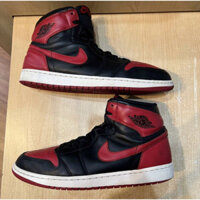 Air Jordan 1 Retro 2013 High Bred Black Varsity Đỏ Trắng 555088 023