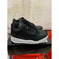 Air JORDAN 3 RETRO "CYBER MONDAY 2016" ĐEN / ĐEN-WHITE 136064Giảm giá khuyến mãi giày thể thao -020