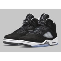 Air Jordan 5 Oreo aj5 CT4838-011 đen trắng 2021 Da Lộn Giày bóng rổ nam r5cq