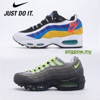 Air Max 95 Premium Retro Air Cushion All-Match Jogging Shoes < Thunder Color Matching} 538416Giày Sneaker Thời Trang Cho Bé 015-015