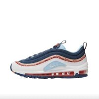 Air Max 97 Đen Đỏ Đệm Không Khí Giày Thể Thao Nam Nữ Chạy Bộ Giày Thường Ngày