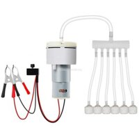 Air Pomp DC 12V Máy bơm oxy Động cơ điện Mini 12 V Volt Bể cá Pomps Điều chỉnh âm lượng PWM Câu cá Bể cá Máy sục khí ô tô DC12V