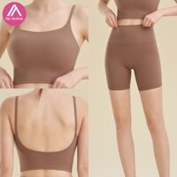 AirActive Leisure Bộ Đồ Lót Thể Thao Lưng Cao Có Miếng Đệm Nâng Ngực Thời Trang lycra