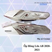 [AirBlade 2020-2021] Ốp Hông Lớn Mạ Xi Crom Cho AB 2020-2021 sáng bóng