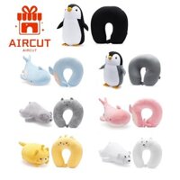 AIRCUT Gối Bông Kê Cổ Đa Năng Bảo Vệ Sức Khỏe Kiểu Hoạt Hình Dễ Thương Thoải Mái, Cả Văn Phòng Và Nhà Đều Có Sẵn, Thuận Tiện Để Mang Theo