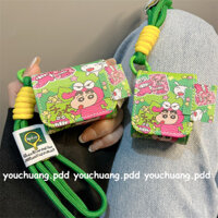 Airpods airpod pro2 Protection ins Vỏ bút chì màu hồng dễ thương Shin-Chan Vỏ tai nghe Bluetooth thế hệ thứ 2 của Apple.