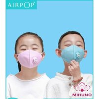 AIRPOP KID KHẨU TRANG CHO TRẺ EM CHỐNG BỤI SIÊU MỊN PM2.5 HÀNG CHÍNH HÃNG - KT03