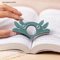 Airspecutin Axolotl Thumb Book Page Holder Axolotl Thumb Book Page Holder là món quà sáng tạo và vui nhộn cho bạn bè và gia đình EN