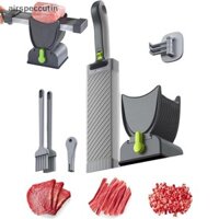 Airspecutin Máy Thái Thịt Tươi Cleaver Bộ Dao Nhà Bếp Cắt Thịt Cắt Lát Bằng Tay Cắt Thịt Máy Thái Thực Phẩm EN