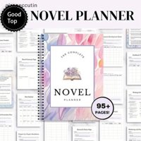 Airspecutin Novel Planner Sổ tay viết Cuốn sách kế hoạch tiểu thuyết hoàn chỉnh: Công cụ lập kế hoạch viết tiểu thuyết kỹ thuật số tối ưu dành cho tác giả Sắp xếp câu chuyện, nhân vật và âm mưu của bạn với các mẫu,