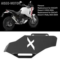 Aiseo-Motor Xe Máy Phía Sau Vỏ Bơm Bảo Vệ Mạnh Mẽ Màu Đen Thay Thế Cho DUCATI Sa Mạc X 2022 Đến 2024