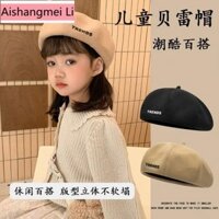 [Aishang Phụ Kiện Đẹp] Mũ Nồi Trẻ Em Thời Trang Bé Gái Mũ Họa Sĩ Hợp Thời Trang Cho Bé Phiên Bản Hàn Quốc Mũ Nồi Bé Newsboy Mũ