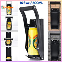 Aislerbee 1 Bộ 16 Oz 500ml Có Thể Máy Nghiền Tay Cầm Mềm Treo Tường Sắt Tiết Kiệm Nhân Công Bia Có Thể Lọ Chai Nhựa Dụng Cụ Nghiền Cho Cuộc Sống Hàng Ngày