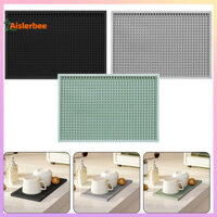 Aislerbee 2 Chiếc Silicone Thanh Thoát Nước Chống Trơn Trượt Bộ Thảm Thiết Kế Tối Giản Hiện Đại Coaster Cách Nhiệt Cho Ly Rượu Thân Thiện Với Môi Trường