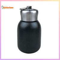 Aislerbee 300ml Du Lịch Thép Không Gỉ Mini Cà Phê Rượu Chân Không Bình Uống Nước