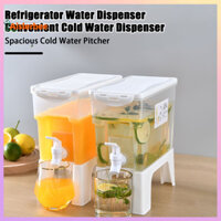 Aislerbee 3.5L Ấm Siêu Tốc Lạnh Có Vòi Dung Tích Lớn Ấm Trà Trong Suốt Cho Tủ Lạnh Lọc Nước Đá Nước Nước chanh Hộp Đựng Nhà Bếp Tiệc Thanh Đồ Dùng Đám Cưới