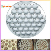 Aislerbee 37 Lỗ Lục Giác Bánh Bao Khuôn Kim Loại Jiaozi Maker Nhà Bếp DIY Dụng Cụ Nấu Ăn