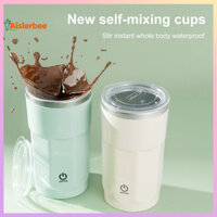 Aislerbee 380ml Tự Động ic Khuấy Cốc Cà Phê Có Thể Sạc Lại Tự Khuấy Cốc Điện Xoay Tốc Độ Cao Trộn Cho Cà Phê Trà Sô Cô La Nóng Sữa