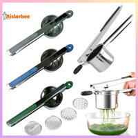Aislerbee Ricer cho khoai tây nghiền Máy ép khoai tây bằng thép không gỉ Hướng dẫn sử dụng Máy ép trái cây Máy nghiền khoai tây Dụng cụ nhà bếp chuyên nghiệp