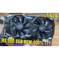 AISURIX Card màn hình VGA RX 580 8GB 100% New AMD GDDR5 PC Gaming dsaass