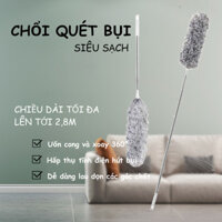{AIXI pet store} Chổi Quét Bụi Cây Phất Trần Thông Minh Cán Dài 2M8 Có Thể Thu Rút Gọn Điều Chỉnh Đ