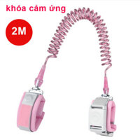 {AIXI pet store} Dây Dắt Bé Đi Dạo Chống Lạc, Dây Dài 2m, Lõi Thép Bền Bỉ, Khóa Cảm Ứng, Vòng Tay M