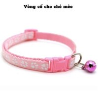 {AIXI pet store} (Dây Vải) Vòng Cổ Chó Mèo, Vòng Cổ Cho Mèo Đẹp Chắc Chắc có chuông xinh không kèm